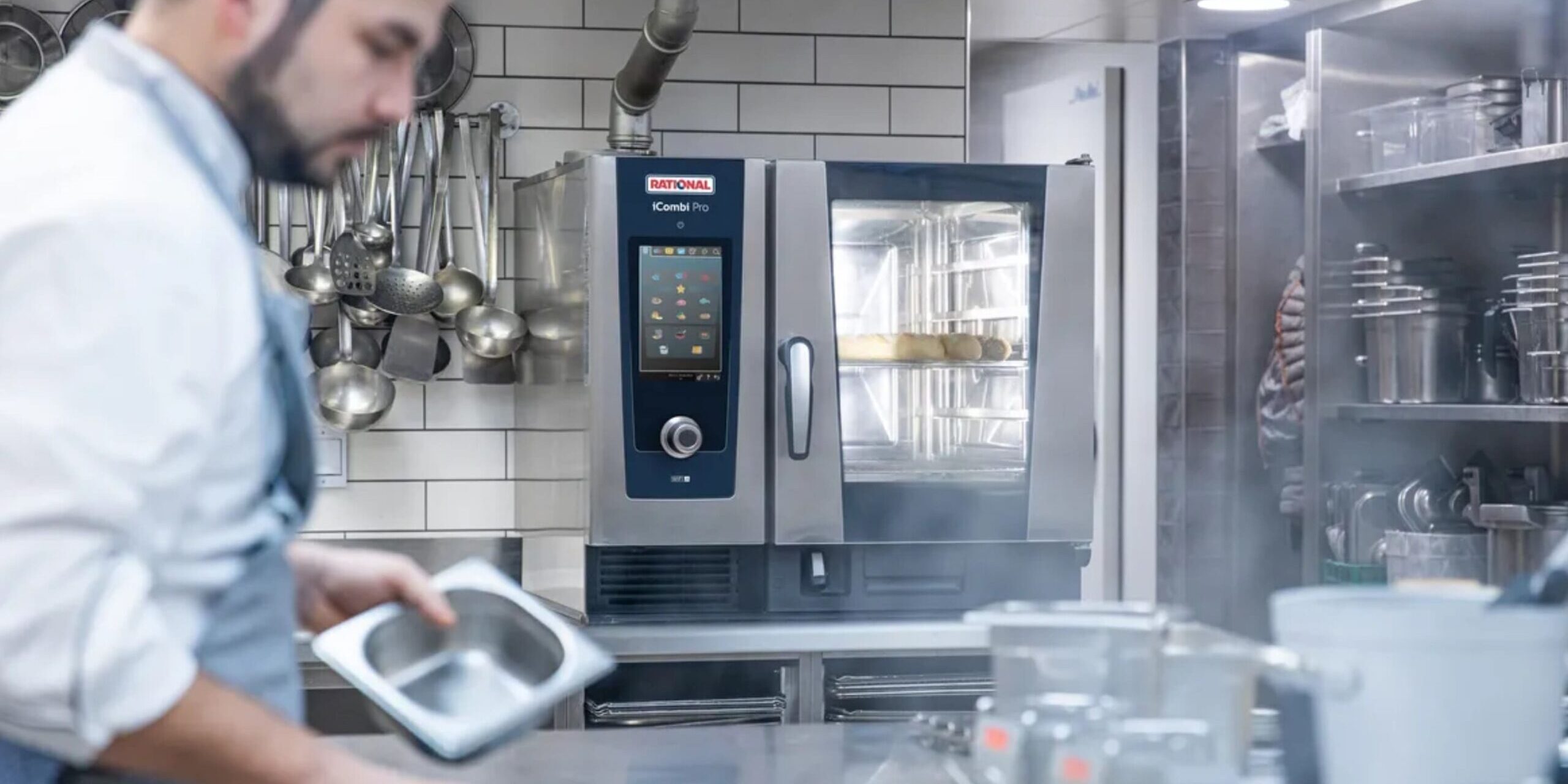 icombi pro - cocinando