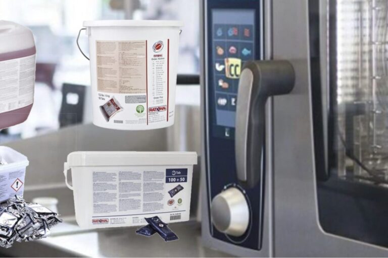 pastillas detergente rational - materiales