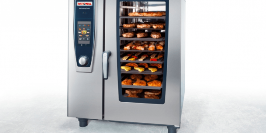 horno rational – comida dentro de horno horno rational - comida dentro de horno